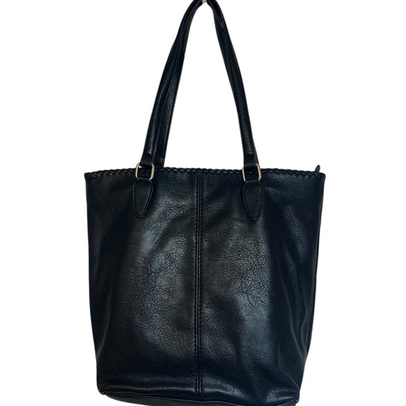 Antik Kraft Handbags - Antik Kraft Black Tote Bag